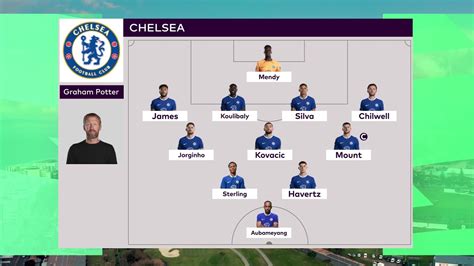 Projected best lineups for each Premier League team .